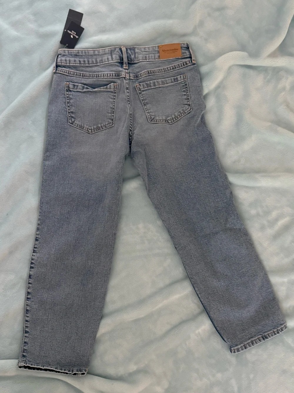 NWT SIZE Short 11/12 abercrombie kids Light Blue Denim Jeans